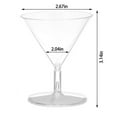 thumbnail image 5 of 12Pcs Martini Cocktail Glasses,Plastic Party Champagne Cups,Perfect for Outdoor Parties,Weddings,Picnics,Stackable,Reusable, 5 of 5