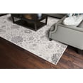 thumbnail image 2 of Concord Global 45627 7 ft. 10 in. x 10 ft. 6 in. Lara Soft Damask - Ivory, 2 of 4