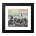 thumbnail image 2 of Ivan Ivanec 22x20 Black Modern Framed Museum Art Print Titled - Driving Department in Historical Costumes (1913-1943), 2 of 5