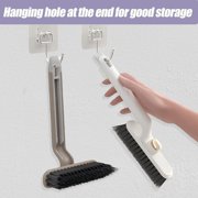 Kitchen Crevice Cleaning Brush Tool:Rotating Crevice Cleaning Brush,Grout Cleaning Brush,Kitchen Gadgets 2024 Upgrade Multi-Function 360° Rotating No Dead Corners Grout Cleaner Brush (3 Pcs, 3 Colors)