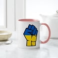 thumbnail image 4 of CafePress - Stand With Ukraine Mugs - 11 oz Ceramic Mug - Novelty Coffee Tea Cup, 4 of 4