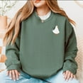 thumbnail image 6 of Boo Ghost Goose - Women's Graphic Sweatshirt, 6 of 16