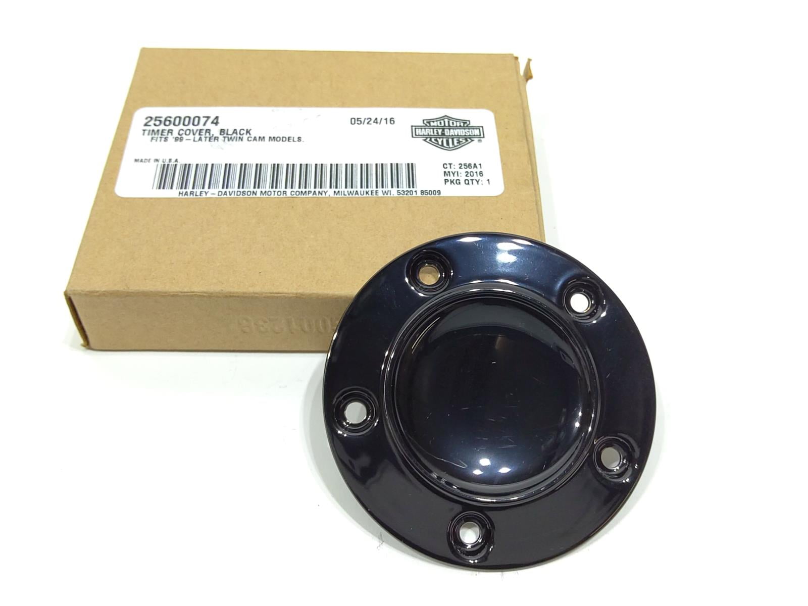 NEW Genuine Harley 19992016 Twin Cam Plain Gloss Black Timing Cover