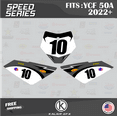 thumbnail image 3 of Kalair GFX Graphics Kit for Ycf 50A (2022-2023) Speed Series, 3 of 5