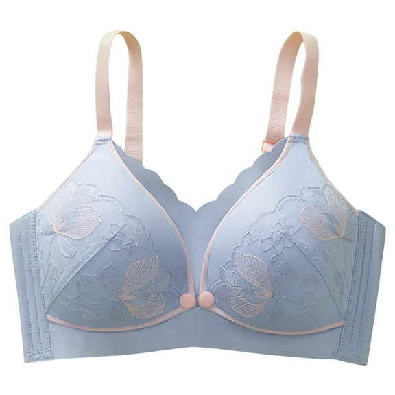 OGLCCG Nursing Bras for Breastfeeding Cups with Front Flap Closure Seamless Maternity Bras for Pregnancy Ultra Comfort Sleep Bralette for Women