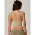 thumbnail image 6 of Women Summer Backless Tank Tops Spring Casual Basic Cute 2026 Sleeveless Shirt Vacation Outfit, 6 of 7
