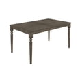 thumbnail image 4 of Home Design Clinton 7-Piece Dining Set, Taupe/Gray, Rectangular Table with Upholstered Back Chairs, Modern Classic Style, 4 of 5