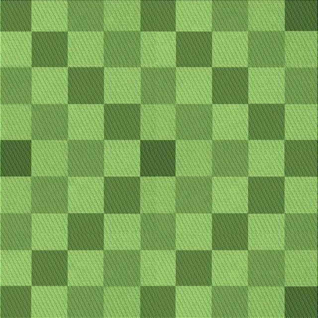 Ahgly Company Machine Washable Indoor Square Transitional Dark Lime Green Area Rugs, 4' Square