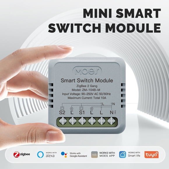 Interrupteur Intelligent, Interrupteur Eryuetuya et Interrupteur Siuke Compatible - Interrupteur Diy Interrupteur Compatible Interrupteur Portable Interrupteur Vocal Compatible Interrupteur Vocal Diy Interrupteur Huiop
