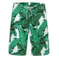 thumbnail image 5 of SSLR Men Hawaiian Shirt + Shorts Suits Casual Short Sleeve Button Down Beach Shirt Sets, 5 of 7
