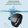 thumbnail image 2 of Reloj grabador de audio digital Vandlion con pulsera con grabación activada por voz, dictáfono de 1536 kbps, grabador de pantalla OLED para empresas V81, 16 GB, color negro, 2 of 5
