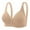 Beige, variant on Warners Bras For Women Wirefree Wireless Bras For Women No Underwire Low Back Adjustable Bralette Seamless Plunge Everyday Bra Comfort Wireless Bralettes Push Up Bras With Support And Lift