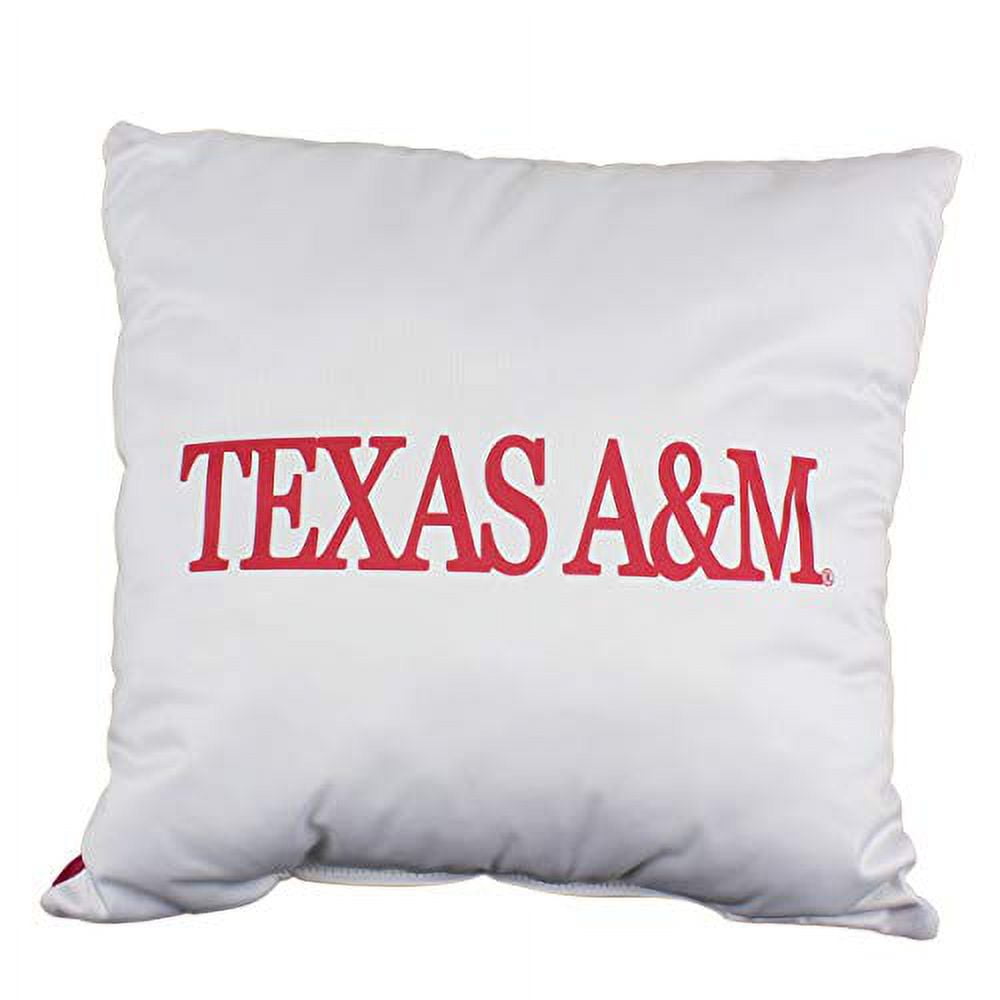 Texas A&M Aggies 16 inch Reversible Decorative Pillow