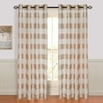 thumbnail image 1 of Lavish Home Sofia Grommet Curtain Panel, 1 of 2