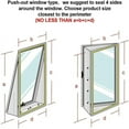 thumbnail image 2 of Sello De Ventana AirLock Para Aire Acondicionado PortáTil, Sello De Ventana Con Placa De Sellado De Tela Flexible De 300 Cm Con Cremallera/Adhesivo, 2 of 10