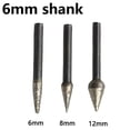 thumbnail image 2 of 6mm Taper Sintered Diamond Grinding Head Abrasive Point for Stone Engraving, 2 of 5