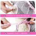 thumbnail image 3 of Reusable Dog Diapers Female Dog Period Diapers Washable Puppy Sanitary Panties with Adjustable Suspender Pet Underwear Jumpsuits for Female Doggy Doggie Puppy, 3 of 7