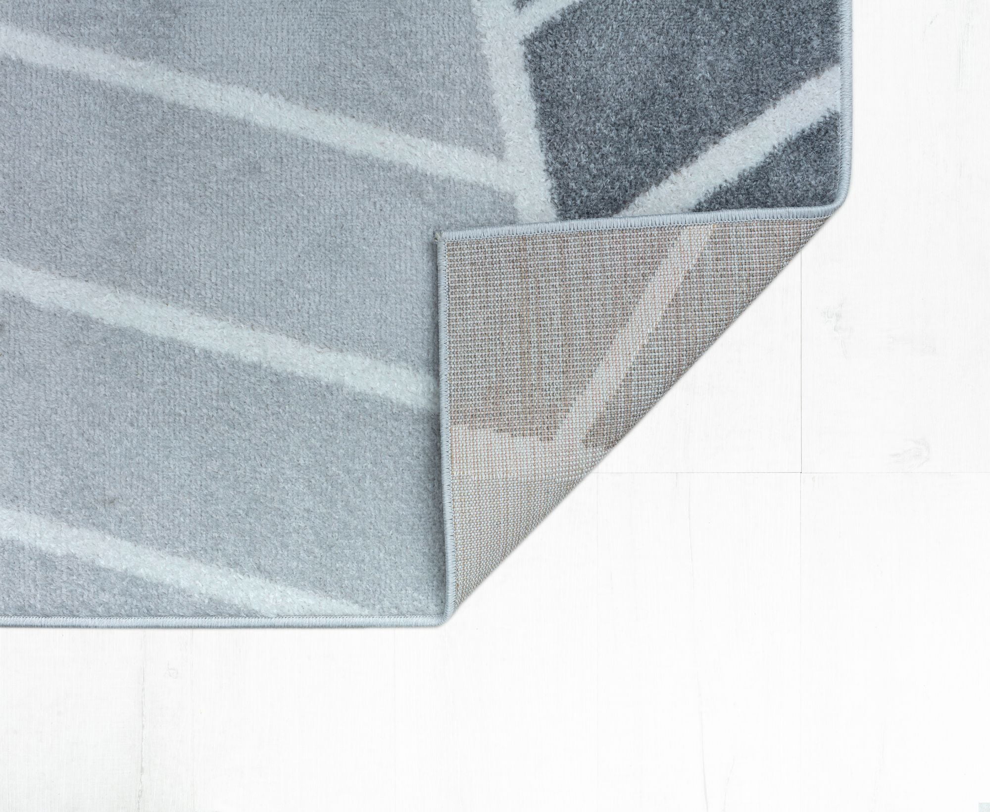 Mason Brooks Azure AZ45B Evening Shadow Geometric Contemporary Gray Area Rug, 8'3" X 10'0"