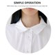 thumbnail image 3 of ColoMX 200pcs camisa de plástico Embalaje Clip Clip Abrazaderas con dientes Mujeres Hombres Ropa Pin, 3 of 8