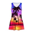 thumbnail image 3 of Vestido de Verano para Mujeres sin Mangas Estilo de Bolsillo con Cuello en V, Vestido de Verano Informal Impreso Y Cómodo, 3 of 5