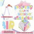 thumbnail image 3 of 14.5" Happy Birthday Gift Bag, Birthday Bag with Tissue Paper and Greeting Cards for Girls Boys Party Baby Shower, 3 of 6