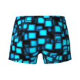 thumbnail image 2 of Sigee Geometry Dash (15) for Girls' Cotton Panties Soft, Breathable, and Comfortable Boxer Briefs, 2 of 8