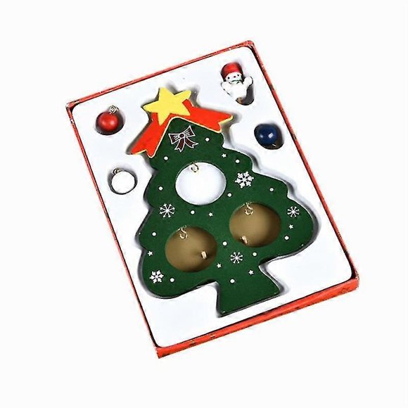 Mini Christmas Tree Green/Red Christmas Tree Children's Christmas Decorations