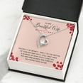 thumbnail image 4 of À Ma Femme Multipliez-le par Infinity Forever Collier avec Carte Message, 4 of 8