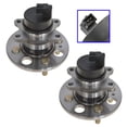 thumbnail image 4 of TRQ Rear Wheel Bearing and Hub w/ ABS Left & Right Pair Set fits Accent Rio BHA53536 Fits select: 2006-2011 HYUNDAI ACCENT, 2006-2011 KIA RIO, 4 of 5