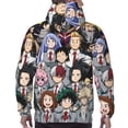 thumbnail image 2 of My Hero Academia Sweatshirt For Mens Fashion Hoodies Pullover Athletic Daily Hoody Hooded Gift, 2 of 5