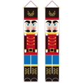 thumbnail image 1 of Nutcracker Christmas Decorations,outdoor Christmas Porch Hanging Decor, 1 of 5