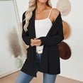 thumbnail image 5 of SUNBS Long Sleeve Cardigan Sweaters for Women Lightweight Open Front Tops Casual Loose Blouses with Pockets, 5 of 8