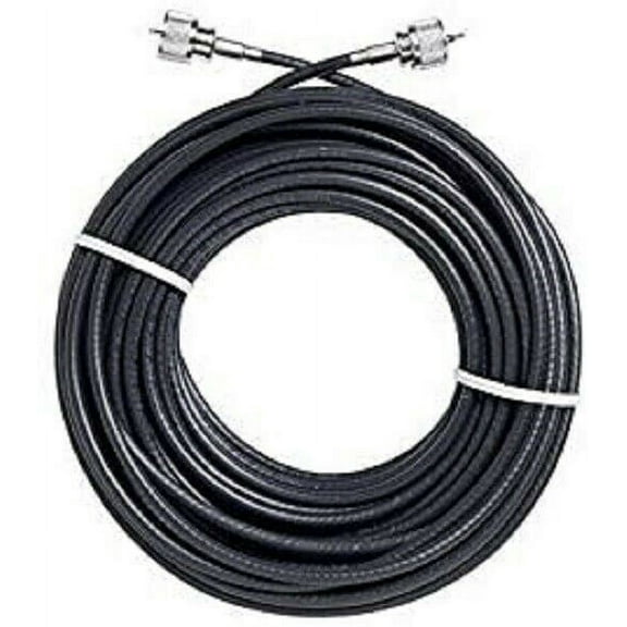 ProTrucker PTRG58-25 Antenna Coax Cable with PL-259 Connectors - 25 Foot