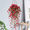 Hot Pink, variant on 2PCS Artificial Fake Hanging Flowers Plants Violet Flower for Outdoors, Faux Silk Spring Summer Flower for Garden Porch Patio Home Indoor Planter Porch Yard Wedding Decor