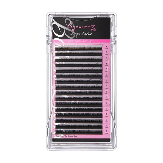 Bandeja de extensión para pestañas postizas Beauty7 Mixed Volume J Curl