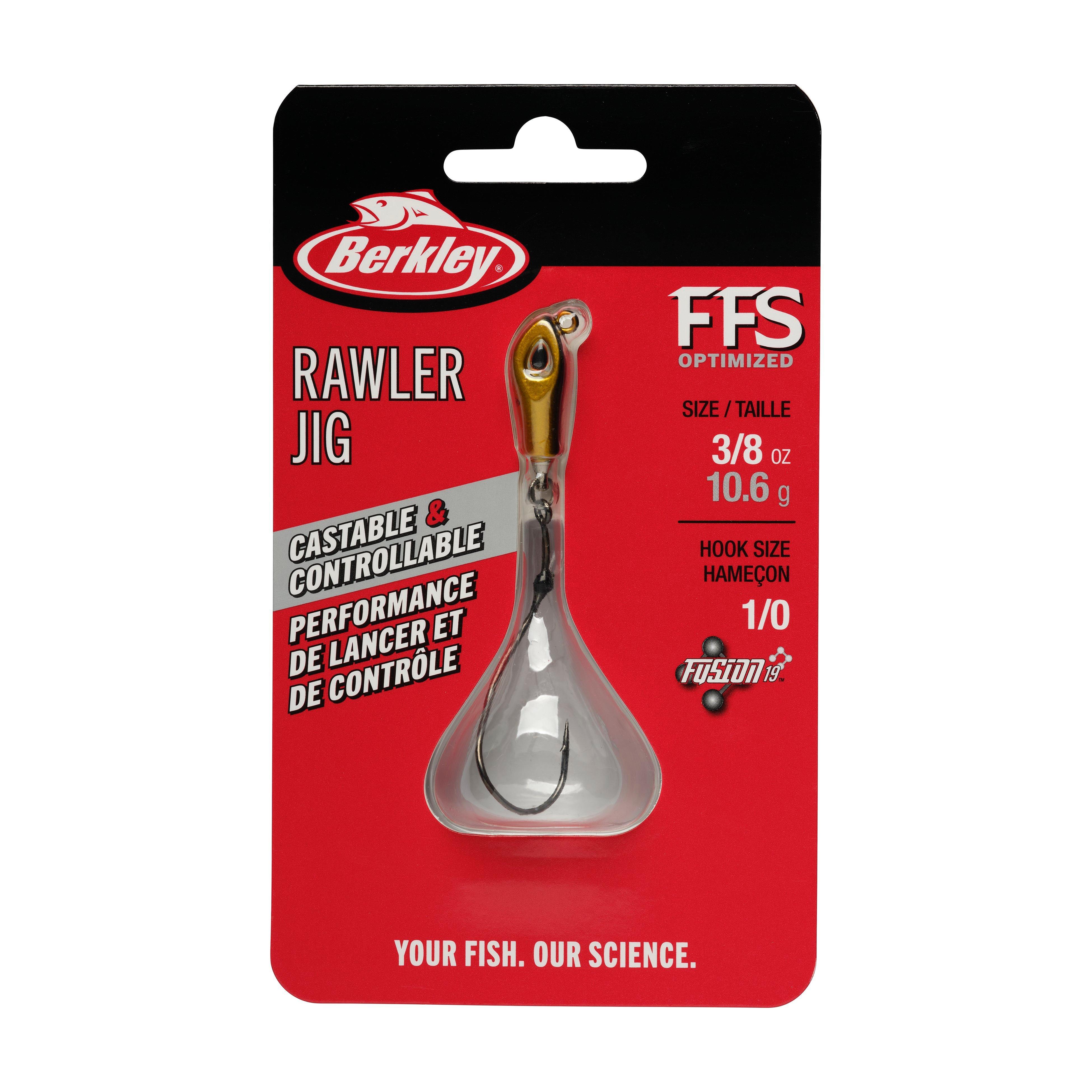 Berkley Rawler Jig, 1/0, Black Gold