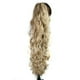 thumbnail image 5 of Fiudx Extensiones de Cabello Ondulado En Clip y Cola En Caballo Rizada En Mandíbula En Forma de Garra, 5 of 7