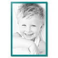thumbnail image 2 of ArtToFrames 23" x 35" Aqua Picture Frame, 23x35 inch Green Wood Poster Frame (WOM-4428), 2 of 8