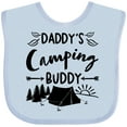 thumbnail image 3 of Inktastic Daddys Camping Buddy Boys or Girls Baby Bib, 3 of 4