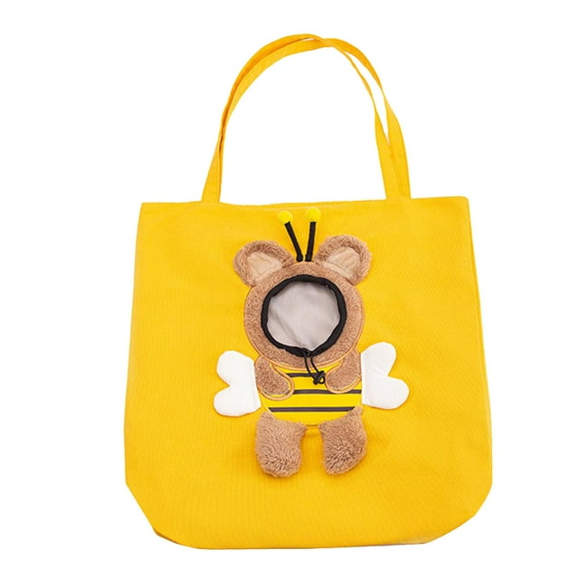 Bolso De Hombro Para Mascotas, Bolsa De Gato Linda Y Resistente Al Bocado Que Lleva Bolso Para Cachorro Para Caminar