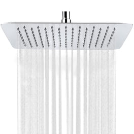 DASNTERED 2 Pièces Support Douchette Ventouse 360° - Fixation Pommeau Douche Sans Perçage Argent