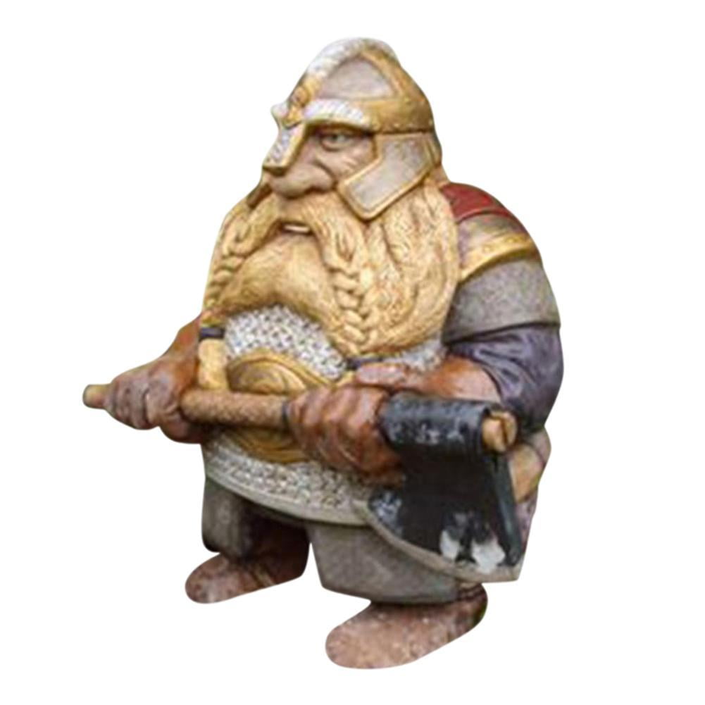 design toscano viking victor norse dwarf gnome statue