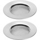 thumbnail image 1 of Set of 2 Sink Strainers, Stainless Steel, 7.5cm Drain Strainer, Hair Strainer, Shower Sink, Sink Strainer Strainer, 1 of 4