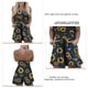 thumbnail image 5 of Mamelucos, Fuera Del Hombro Lavado A Máquina Mujeres Mono Sin Tirantes Cintura Alta Para La Primavera ANGGREK Amarillo S, 5 of 6