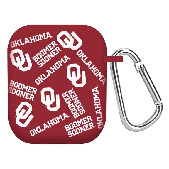 Oklahoma Sooners HD Case Cover Compatible with Apple AirPods Gen 1 & 2 (Random) by Affinity Bands