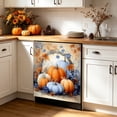 thumbnail image 6 of Fall Dishwasher Magnet Cover 23.03x25.59 In Happy Fall Yall Dishwasher Cover for Washers Fridge Panel,Thanksgiving Magnetic Covers for Kitchen,Fall Leaves Kitchen Decor(Blue), 6 of 6