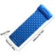 thumbnail image 3 of Colchón Inflable para Acampar Al Aire Libre Con Almohada Colchoneta Dormir () Azul, 3 of 3