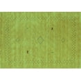 thumbnail image 1 of Ahgly Company Indoor Rectangle Abstract Turquoise Blue Contemporary Area Rugs, 6' x 9', 1 of 4