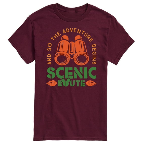 Mickey & Friends - Adventure Begins - Men's Short Sleeve Graphic T-Shirt