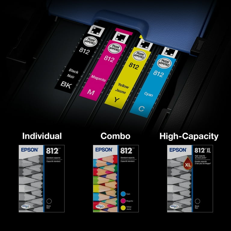 Epson 812 DURABrite Ultra Ink Standard Capacity Color Combo Pack